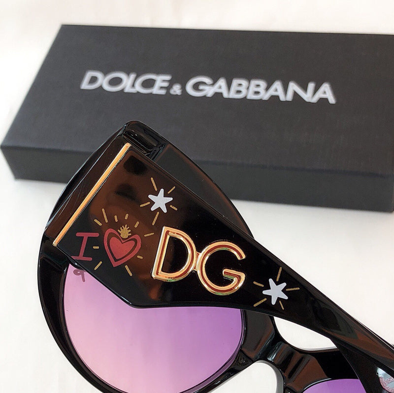 I ❤️ D&G Girls Club Oversized Cat-Eye Sunglasses