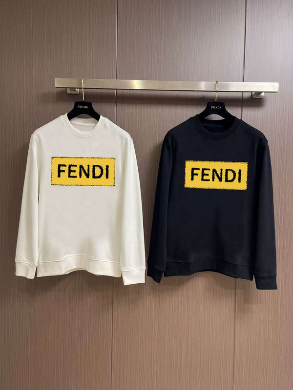 Fendi Logo Crew Neck Sweatshirt