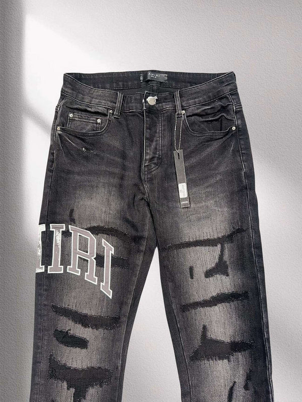 AMIRI “Battle-Tested Blackout” Jeans