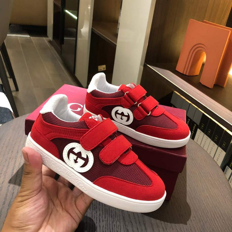 Chanel Red Logo Sneakers