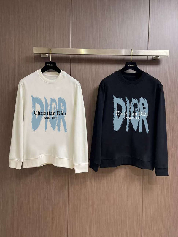 Christian Dior Couture Graffiti Logo Sweatshirt