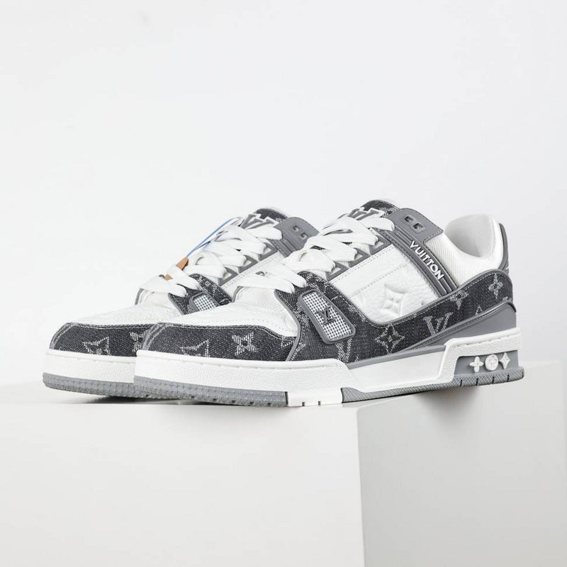 LV Grey Trainer Sneaker