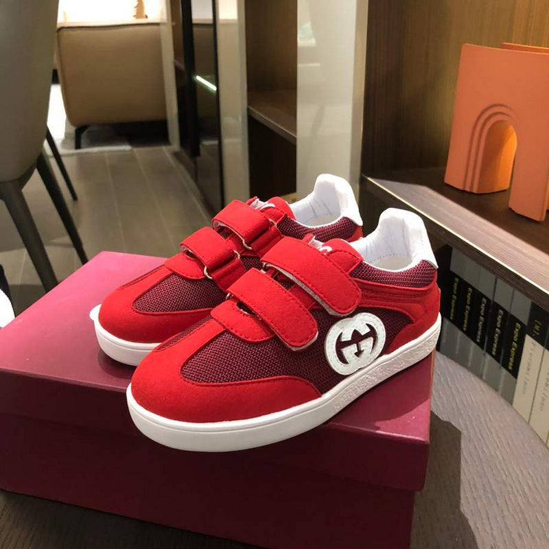 Chanel Red Logo Sneakers