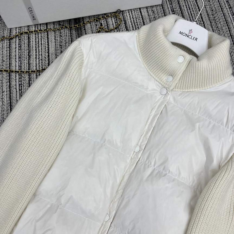Moncler Quilted Sweater Jacket