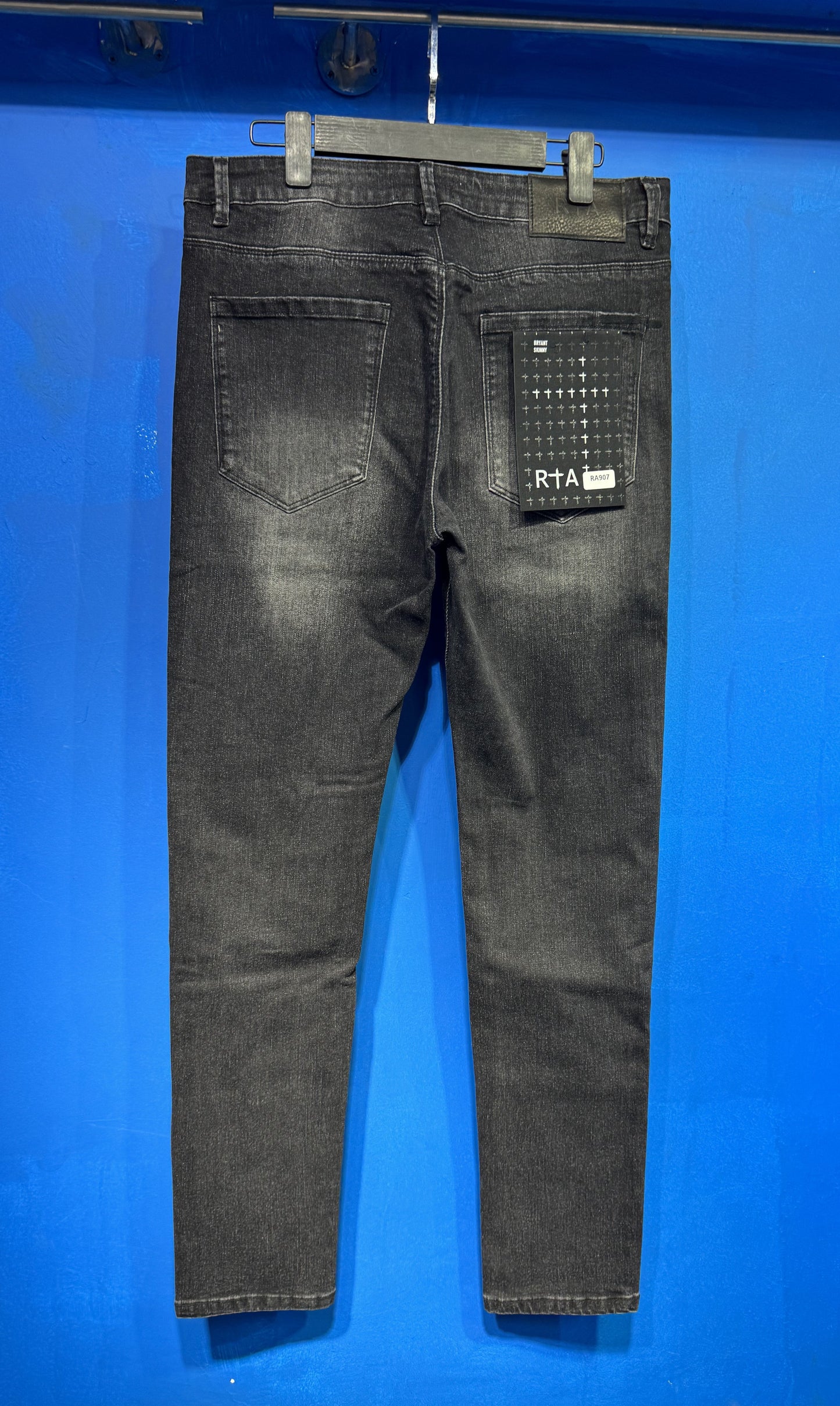 Luxury Washed Slim-Fit Denim Jeans