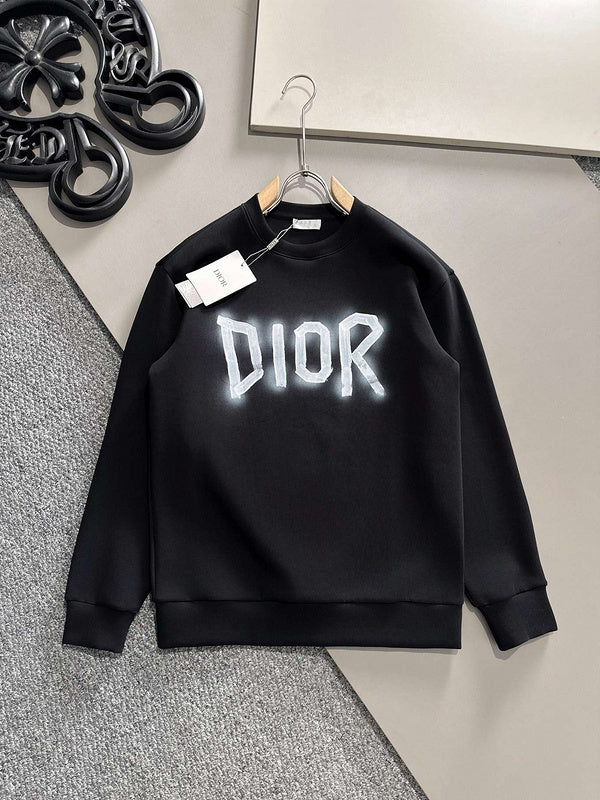 Dior Spray-Paint Logo Sweatshirt