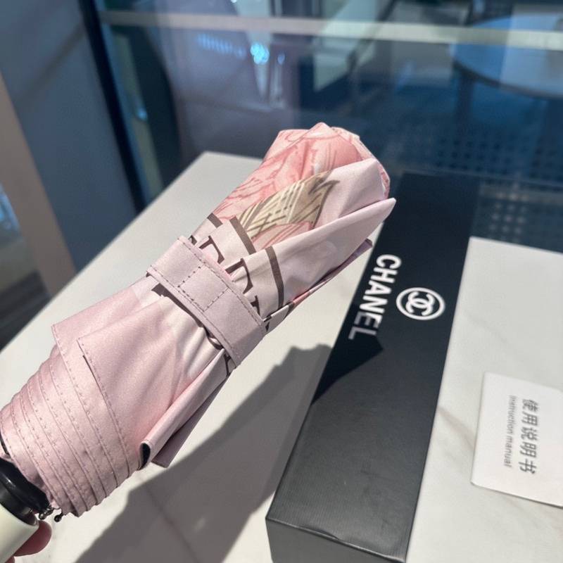 Chanel Multi-Color Folding Umbrella