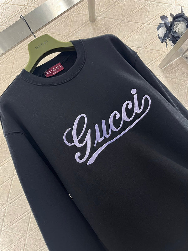 Gucci Embroidered Logo Sweatshirt