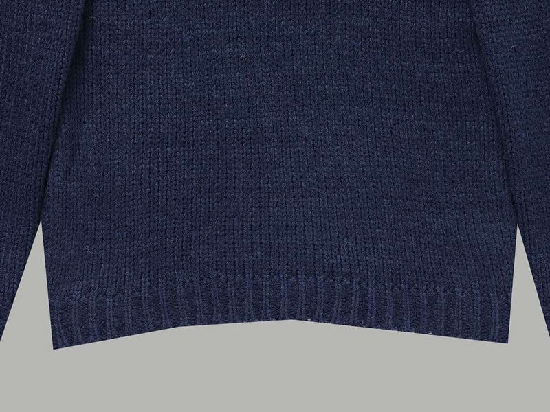 Gucci Navy Blue Knit Sweater
