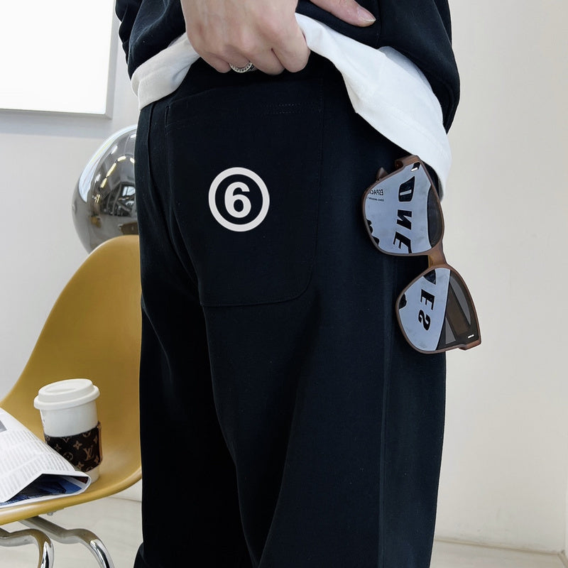 Maison Margiela Numeric Logo Sweatpants