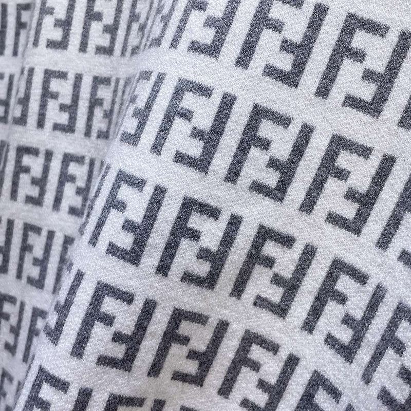 Fendi FF Logo Knit Sweater.