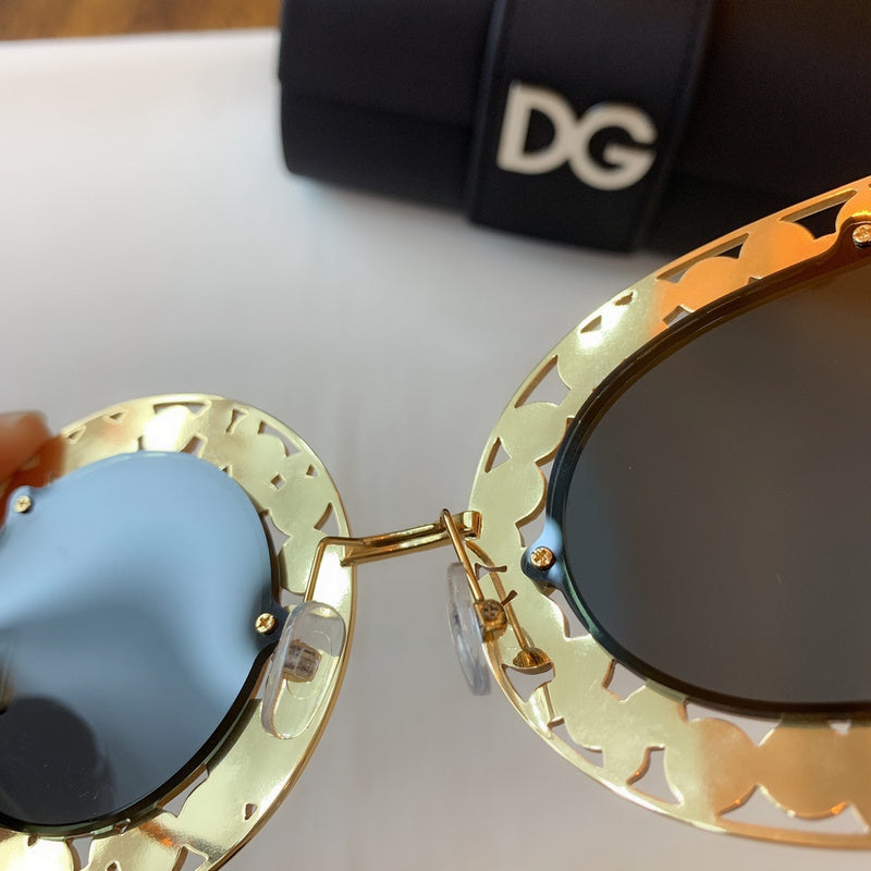 Luxury DG Jeweled Statement Sunglasses