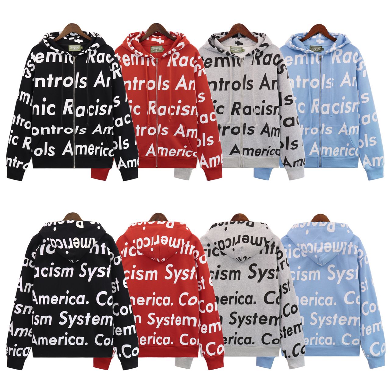 sytem American swearshirt