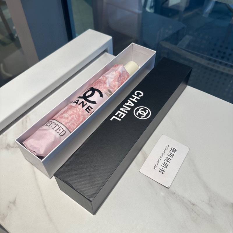 Chanel Multi-Color Folding Umbrella