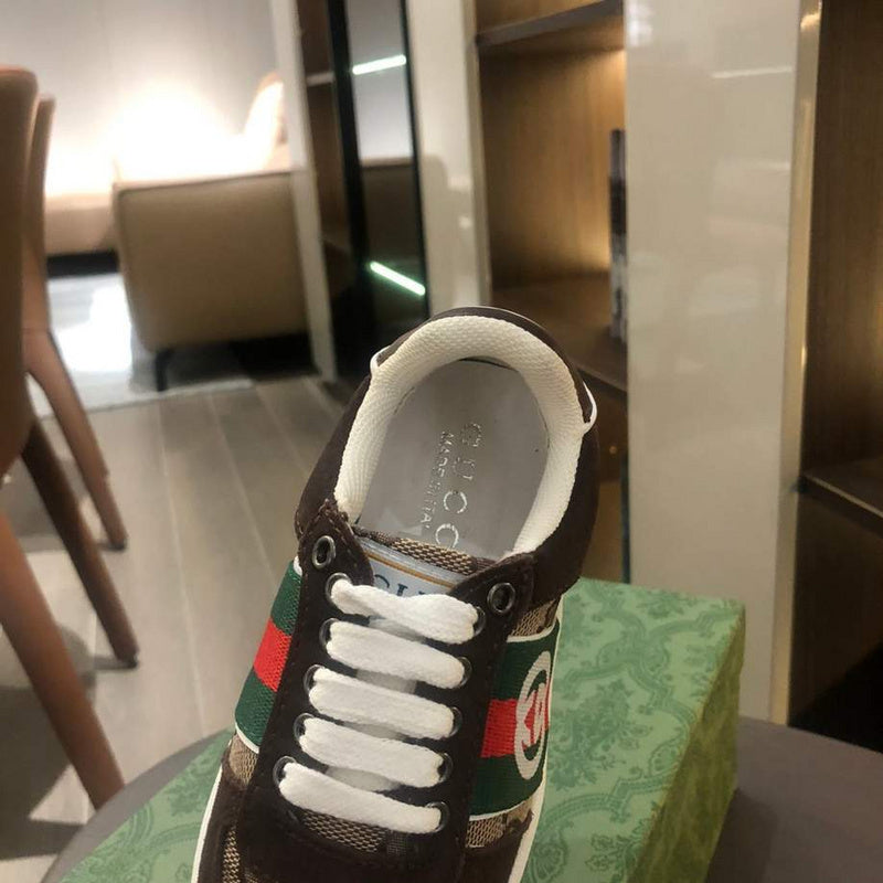 Gucci Children’s Ace Leather Sneaker