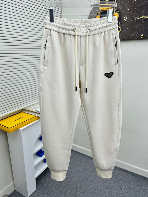 Prada Milano Logo Cotton Joggers