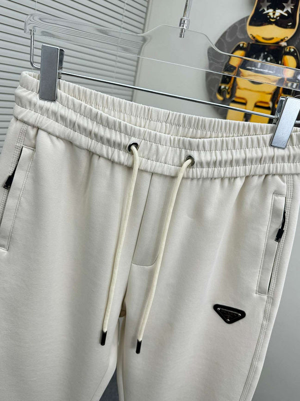 Prada Milano Logo Cotton Joggers