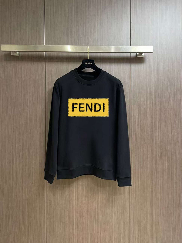 Fendi Logo Crew Neck Sweatshirt