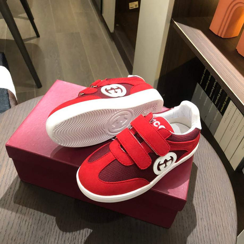 Chanel Red Logo Sneakers