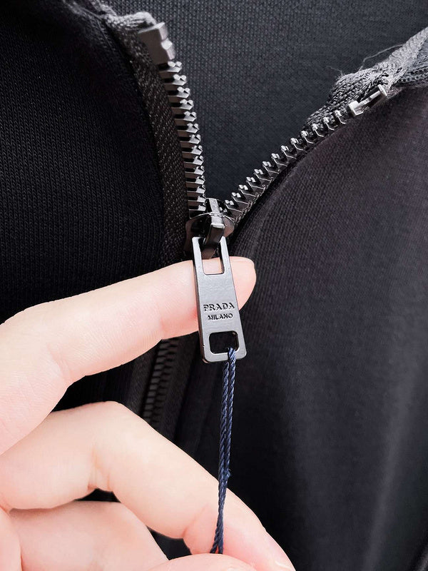 Prada Travel Figure Hooded Tracksuit Set