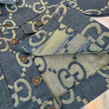Gucci Kids Monogram Denim Set