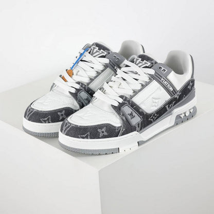 LV Grey Trainer Sneaker