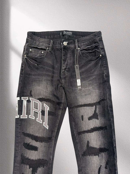 AMIRI “Battle-Tested Blackout” Jeans