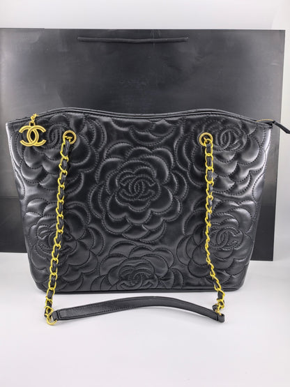 Camellia Luxe Chain Tote