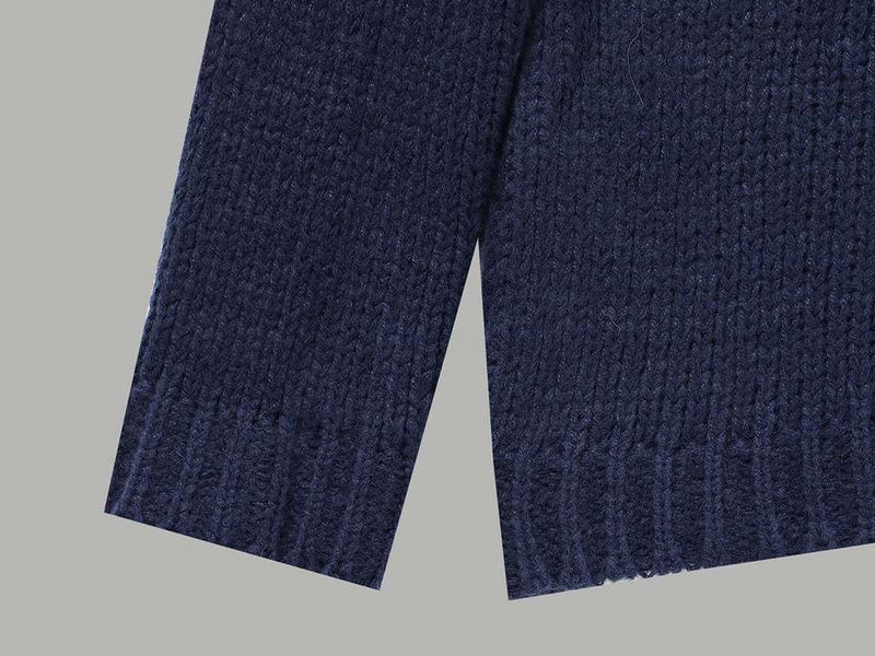 Gucci Navy Blue Knit Sweater
