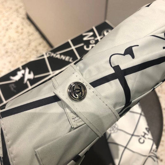 Chanel White and Black VIP Umbrella