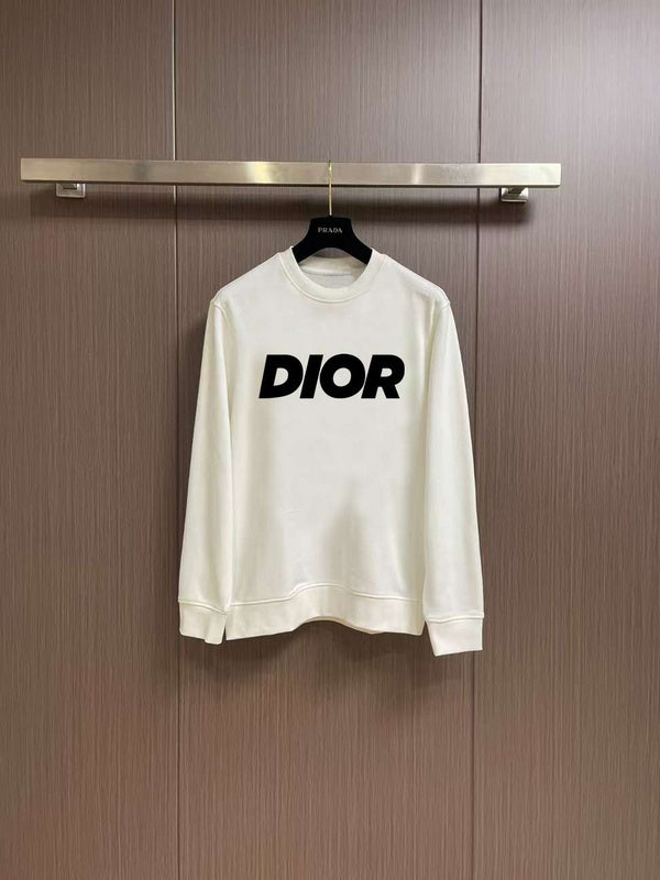 Dior Classic Logo Sweatshirt (Black & White)