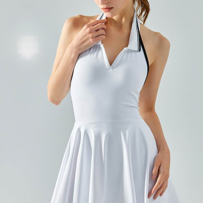 Urban Luxe Halter Athletic Dress