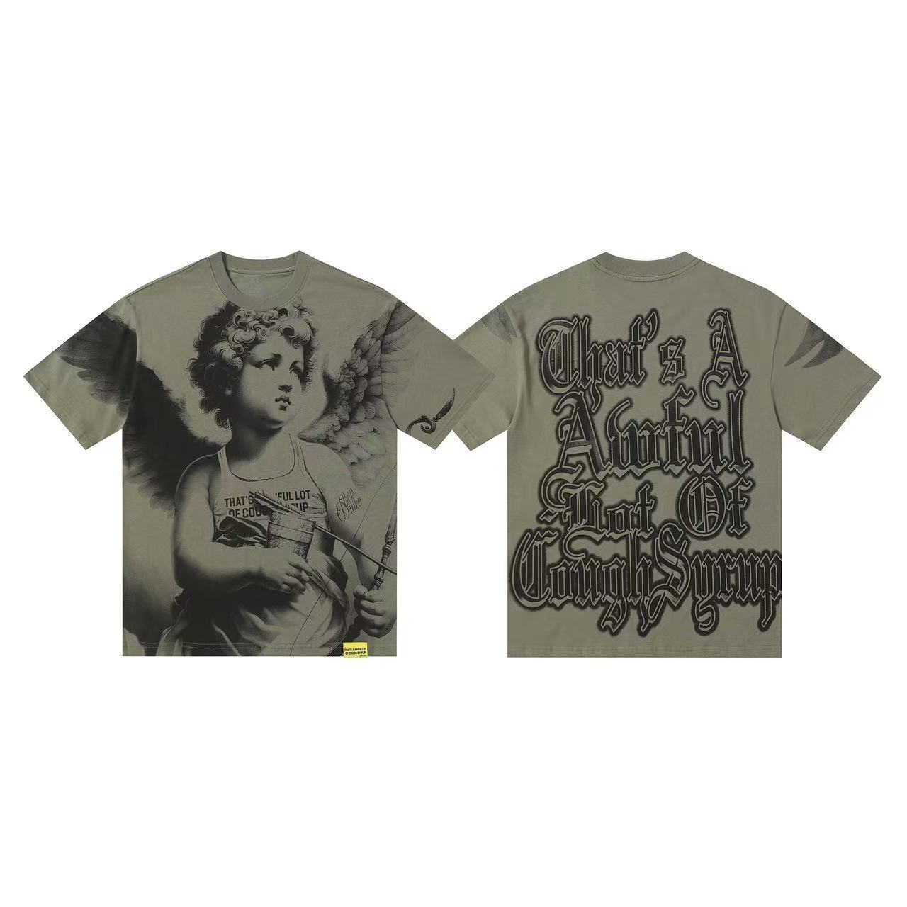 THAT’S A AWFUL LOT OF COUGH SYRUP  Cherub Graphic T-Shirt
