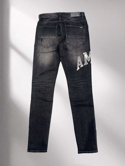 AMIRI “Battle-Tested Blackout” Jeans