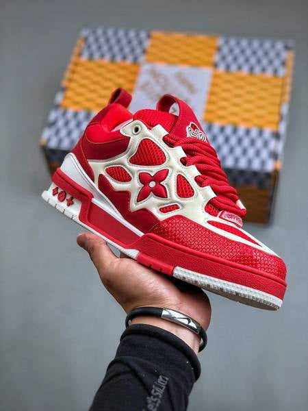 Louis Vuitton LV Skate Sneaker Red