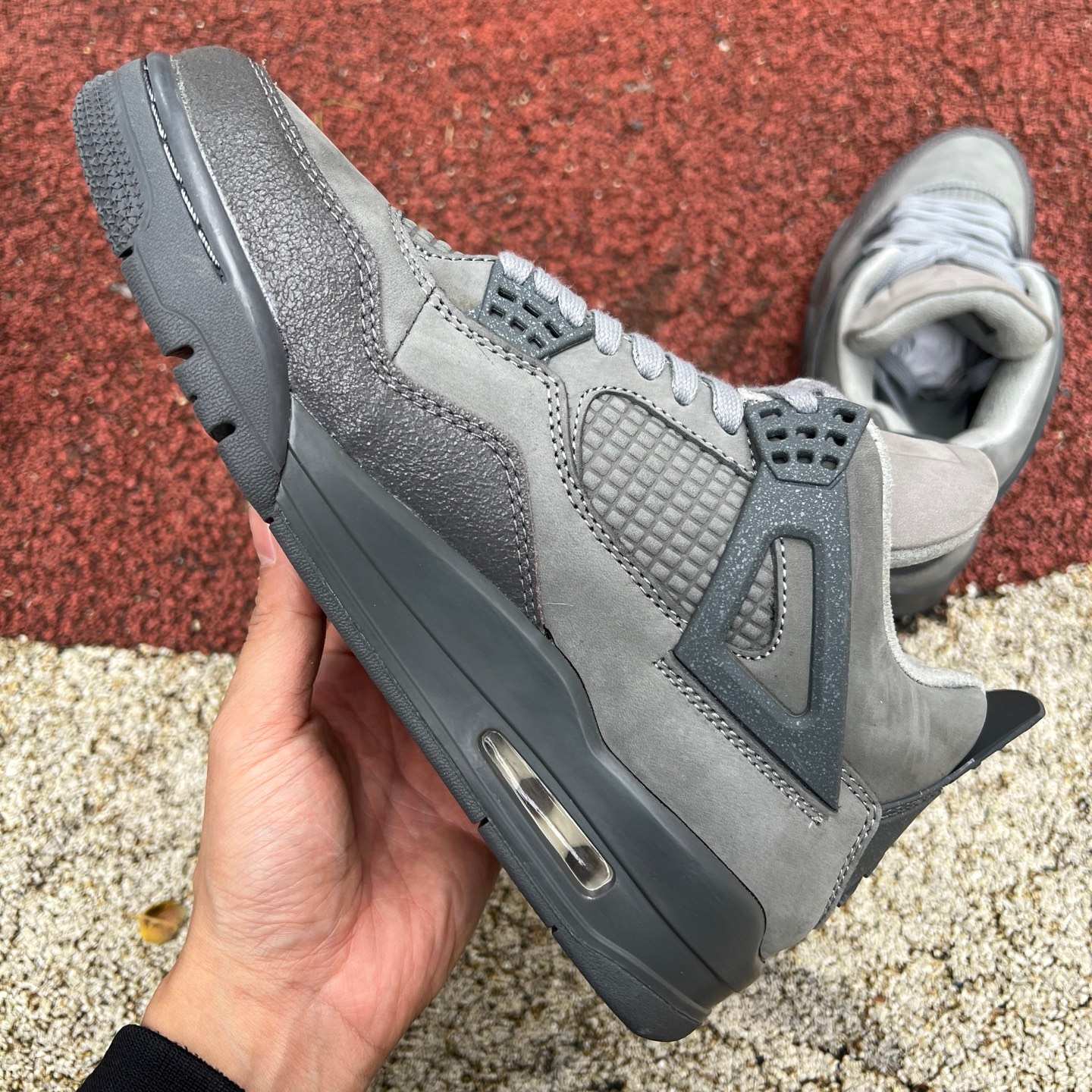 Elite Retro 4 Slate Suede