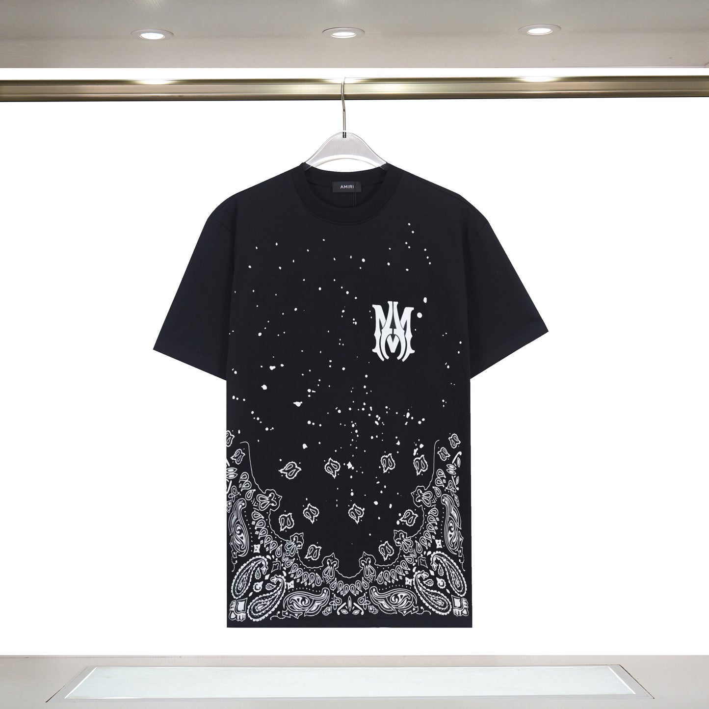 Urban King Splatter‑Bandana Tee
