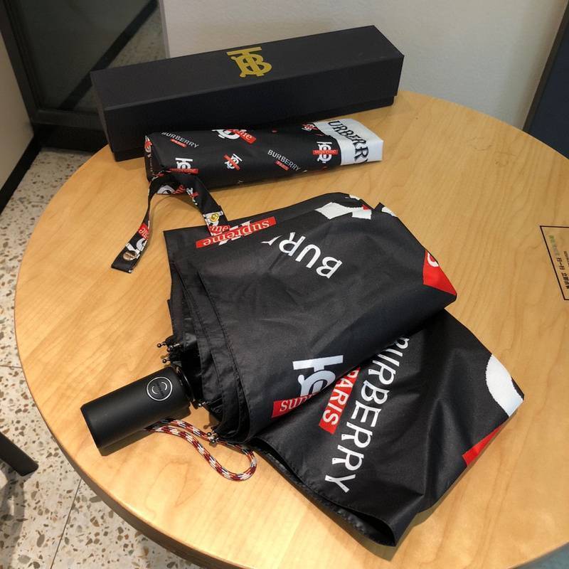 Burberry Check Folding Umbrella