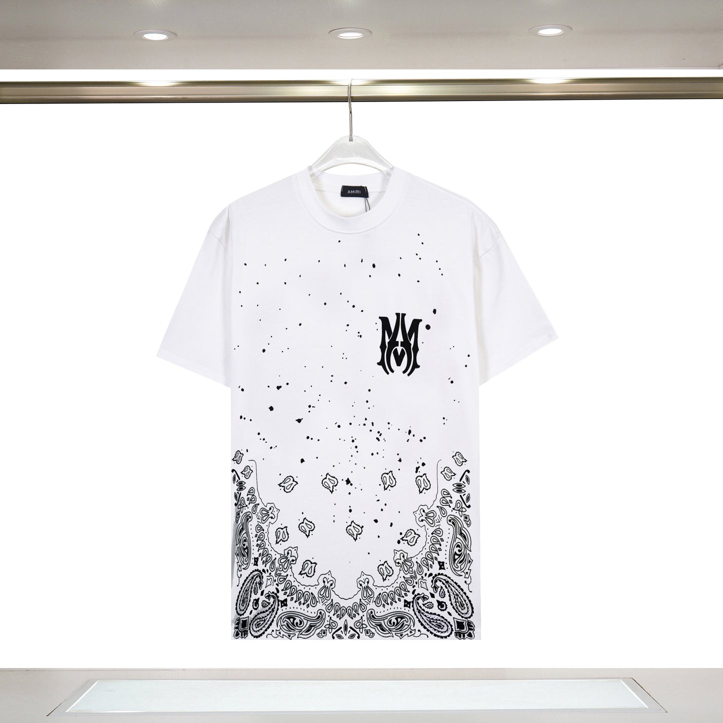 Urban King Splatter‑Bandana Tee