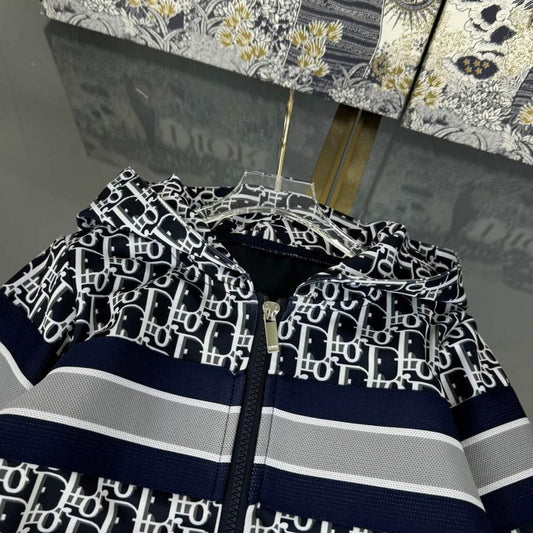 Dior Baby Grey 3-Piece Knitwear Set
