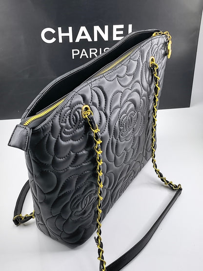 Camellia Luxe Chain Tote