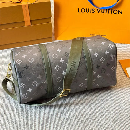 Louis Vuitton Keepall Bandoulière 35 Eclipse Canvas