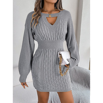 Ladies Bodycon Mini Fall Dress