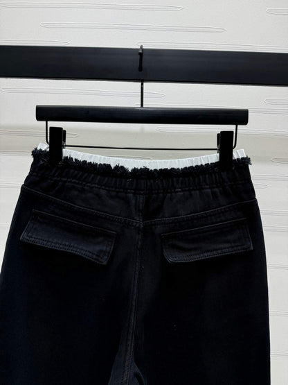 Prada Embroidered Cargo woman Pants