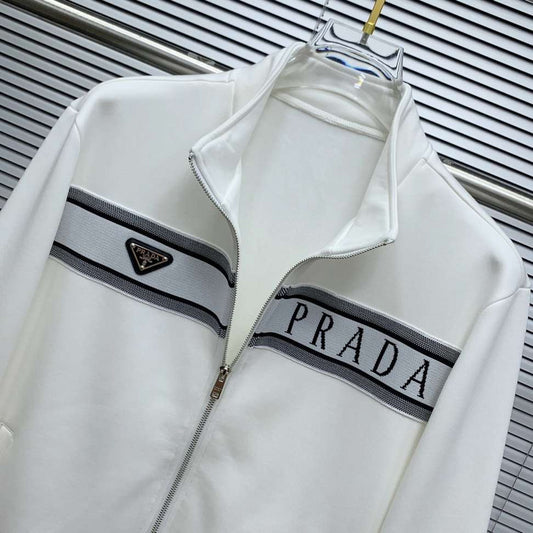 Prada Logo Tape Tracksuit Set
