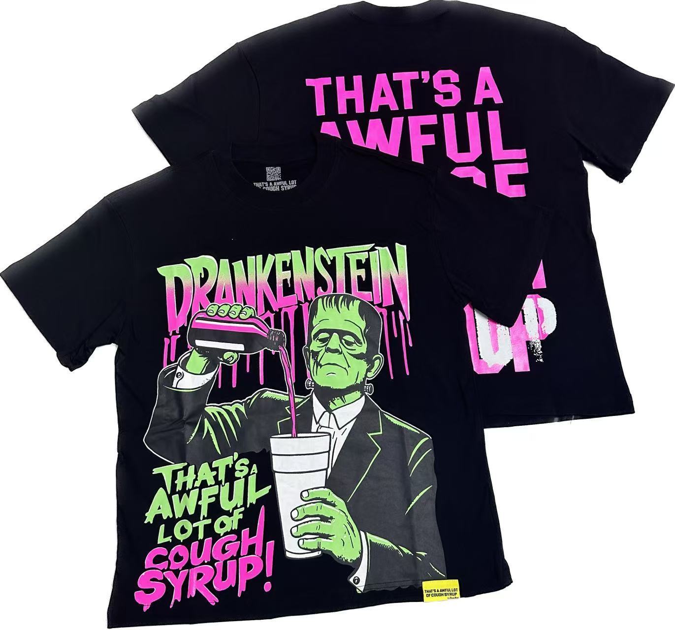Drankenstein Cough Syrup Graphic T-Shirt