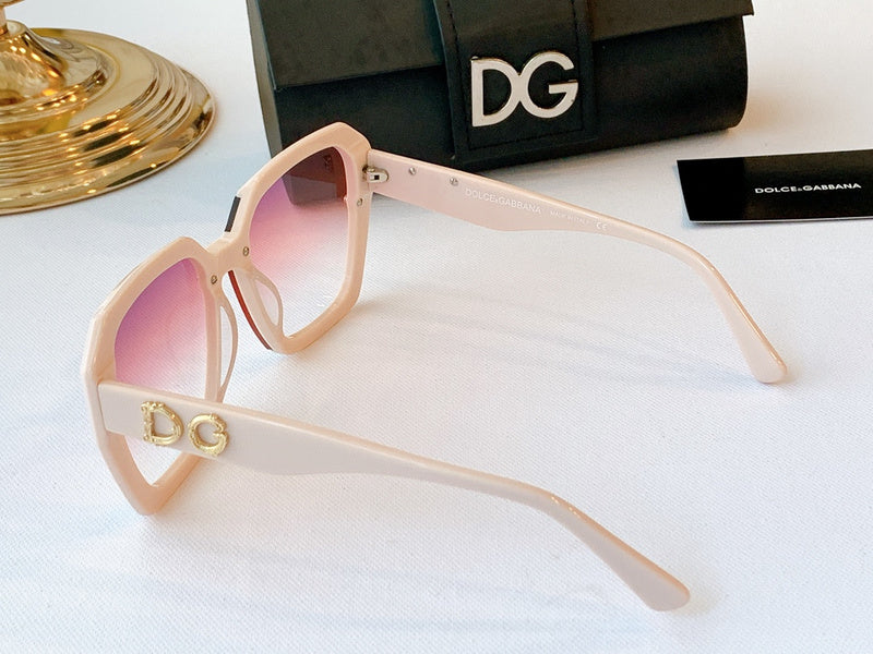 D&G Geometric Square Sunglasses – Multi-Color Collection