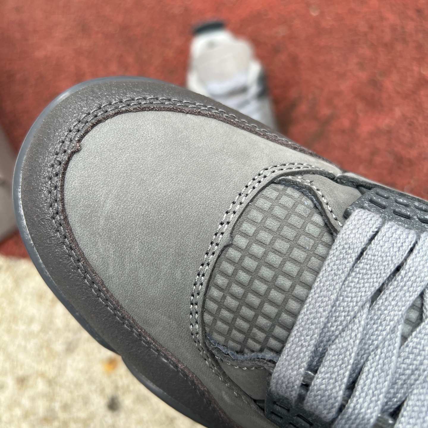 Elite Retro 4 Slate Suede