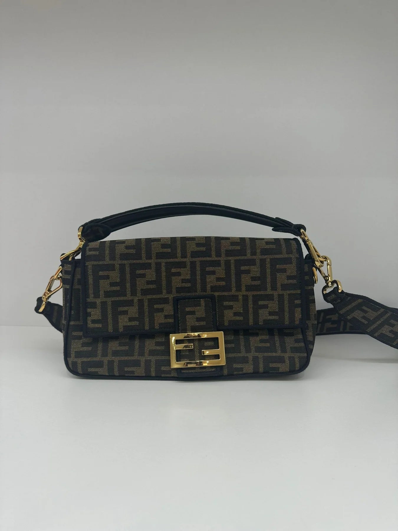 Fendi Baguette and Flatform Sneakers with COA