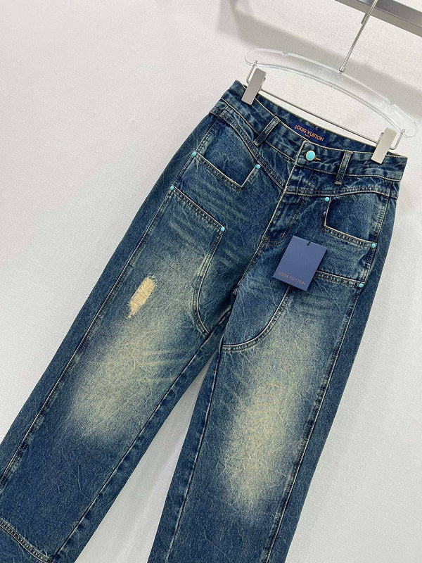 Louis Vuitton Monogram Denim Jeans